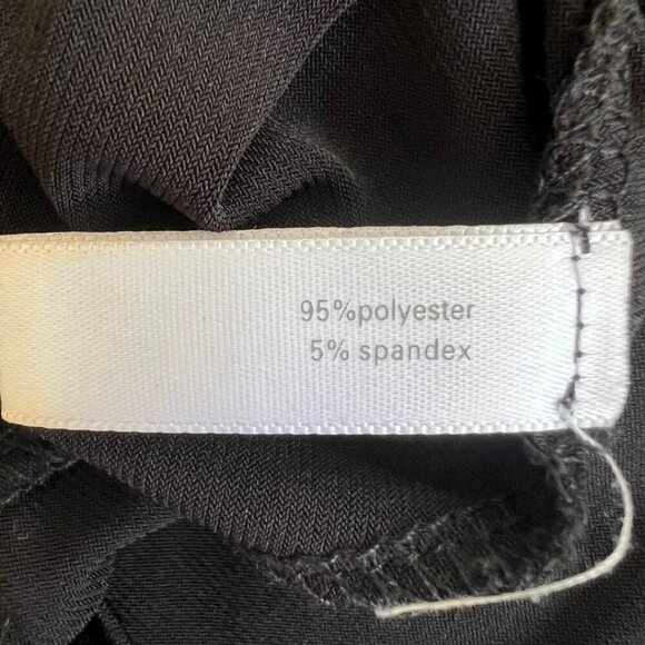 Fashion Bug Silver Chain Halter Neck Black Tank Top Blouse - Picture 6 of 6